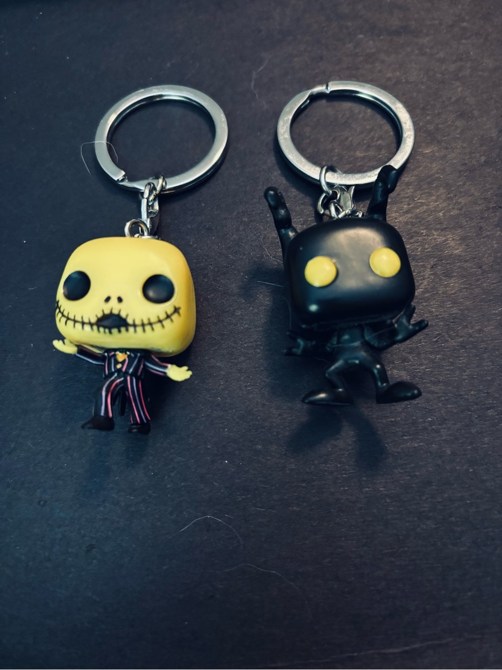 Pop Funko Nightmare Before Christmas Jack Skeleton & Kingdom Hearts Keychain